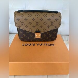 Louis Vuitton M44876 Reverse 
Pochette Métis $2,760.00 Monogram Canvas NWT box